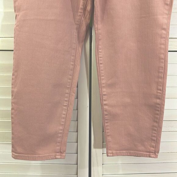 Talbots Jeans Size 16P Pink Flawless Slim Ankle Denim NWOT - Picture 6 of 11
